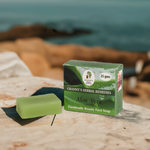 Granny's Herbal Aloe Vera Handmade Soap - 80 gms