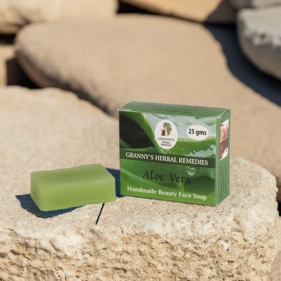 Granny's Aloe Vera Face Beauty Soap - Small