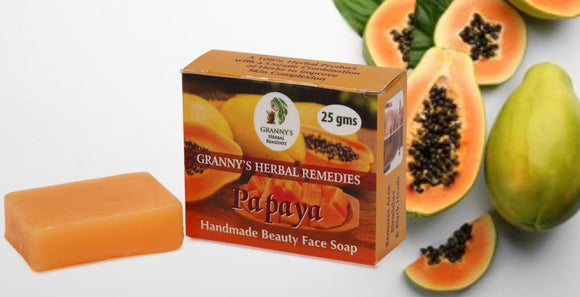 Papaya Handmade Soap - 80 gms